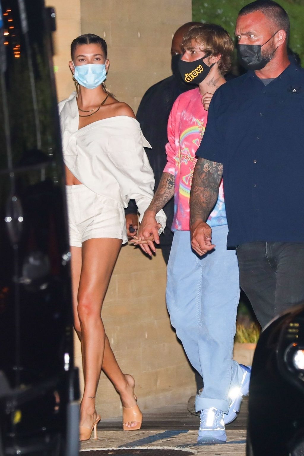 Justin and Hailey Bieber Exit Nobu After a Dinner Date (21 Photos)