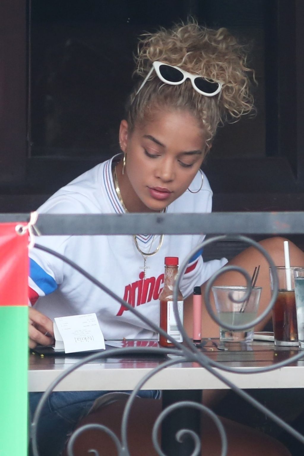 Jasmine Sanders Celebrates with a Shot of Tequila in Sherman Oaks (39 Photos)
