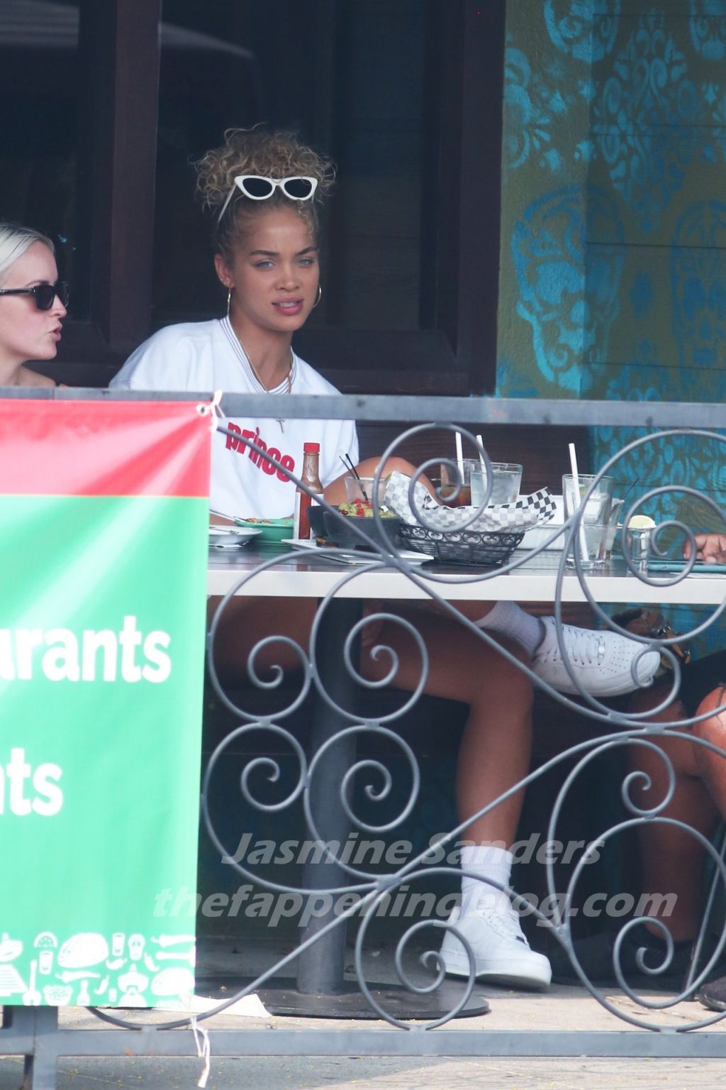 Jasmine Sanders Celebrates with a Shot of Tequila in Sherman Oaks (39 Photos)