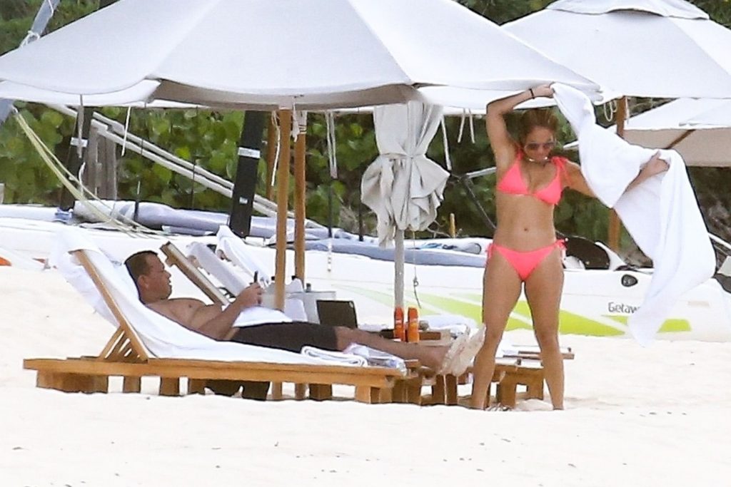 Jennifer Lopez &amp; Alex Rodriguez Soak Up the Sun While Enjoying a Beach Day in Turks and Caicos (80 Photos)