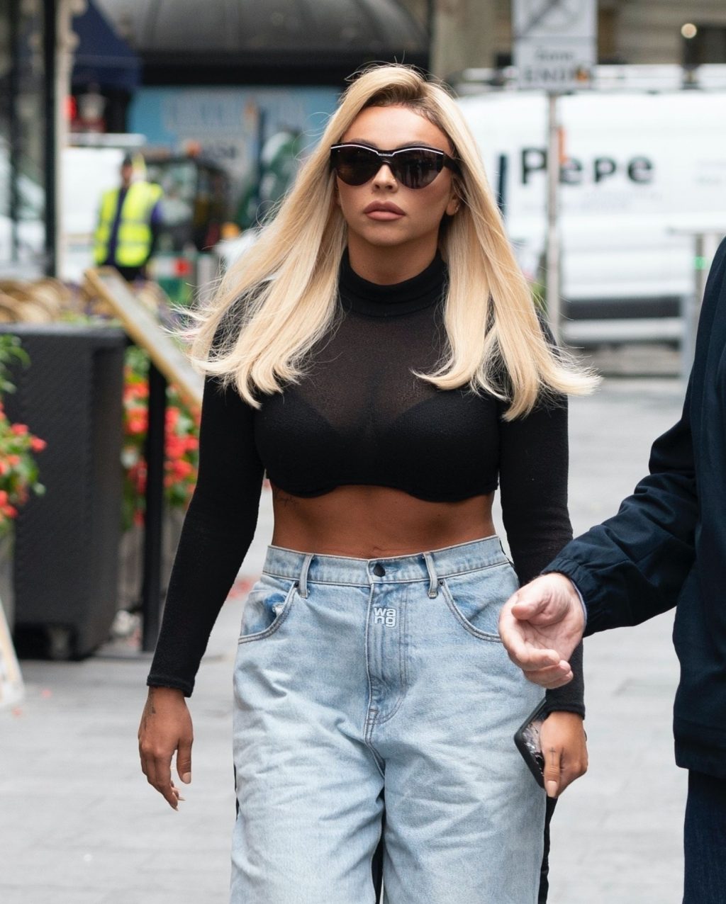 Jesy Nelson Displays Her Cleavage in London (41 Photos)
