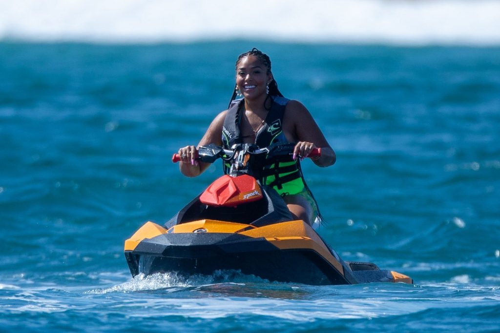 Jordyn Woods &amp; Karl-Anthony Towns take their New Love to Mexico (38 Photos)