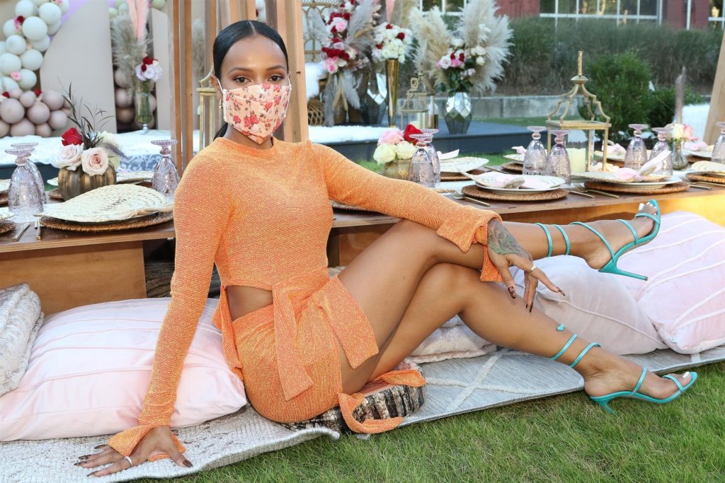 Karrueche Tran Shows Off Her Sexy Legs at the Event in Atlanta (16 Photos)