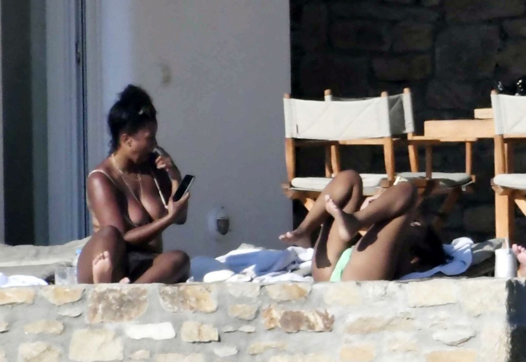 Leigh-Anne Pinnock and Her Sister Show Off Their Golden Tanned Beach Bodies in Mykonos (144 Photos)