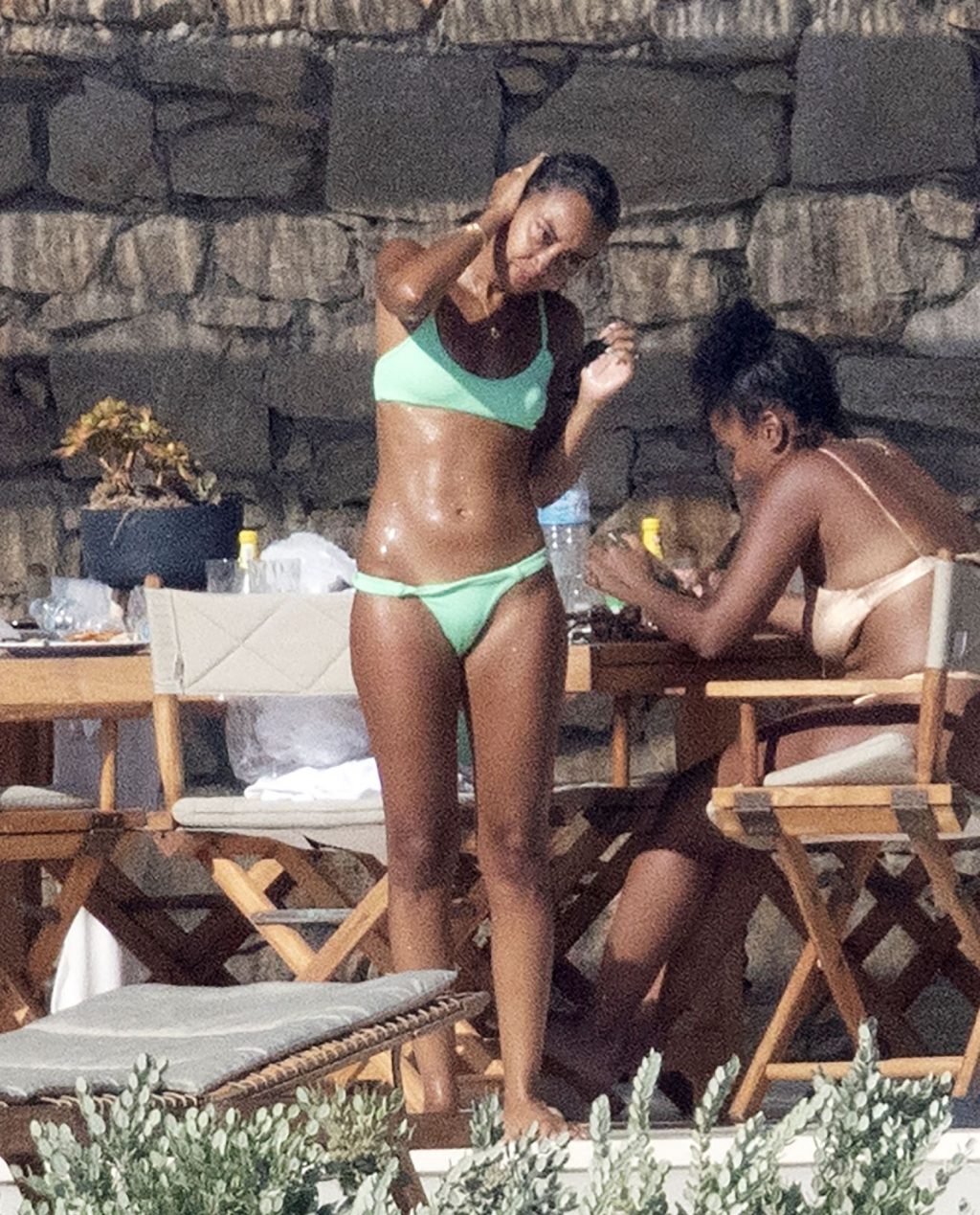 Leigh-Anne Pinnock and Her Sister Show Off Their Golden Tanned Beach Bodies in Mykonos (144 Photos)