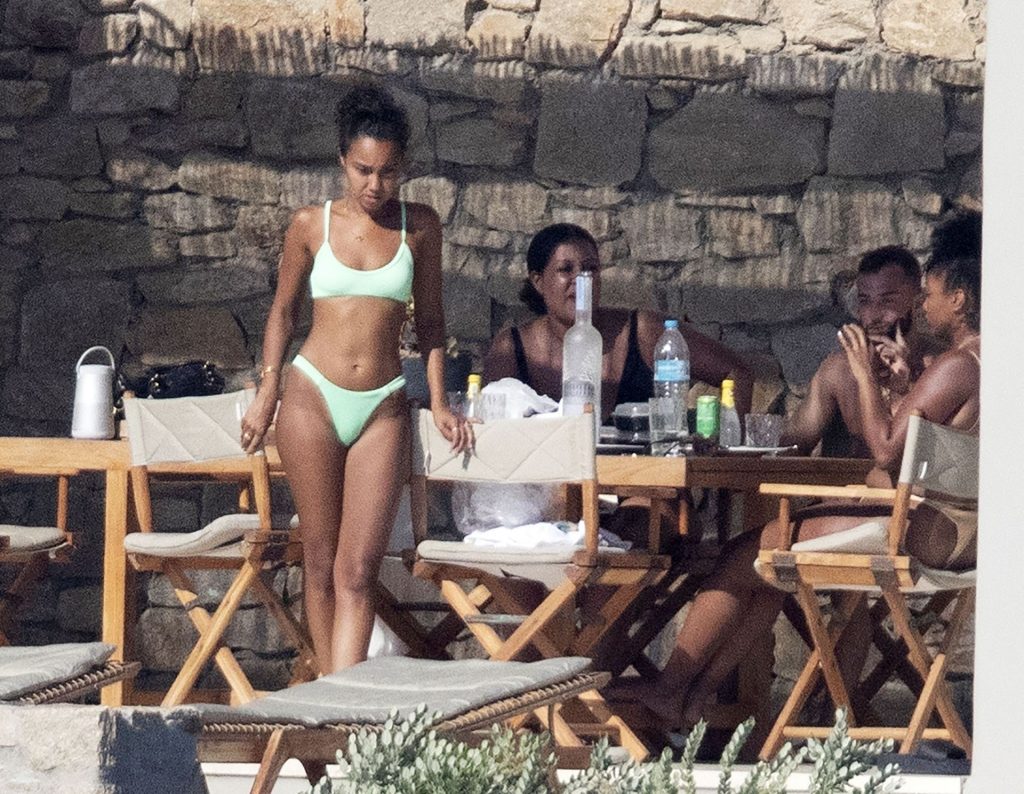 Leigh-Anne Pinnock and Her Sister Show Off Their Golden Tanned Beach Bodies in Mykonos (144 Photos)