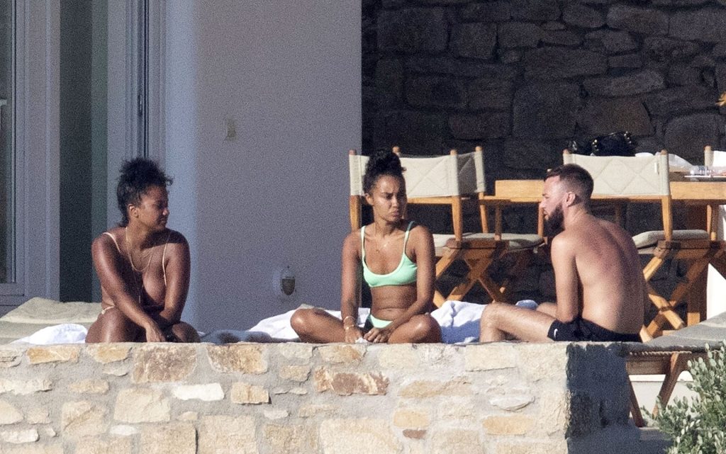 Leigh-Anne Pinnock and Her Sister Show Off Their Golden Tanned Beach Bodies in Mykonos (144 Photos)