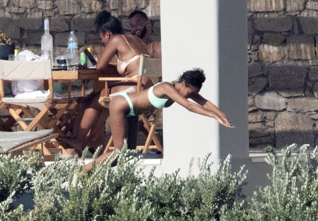 Leigh-Anne Pinnock and Her Sister Show Off Their Golden Tanned Beach Bodies in Mykonos (144 Photos)