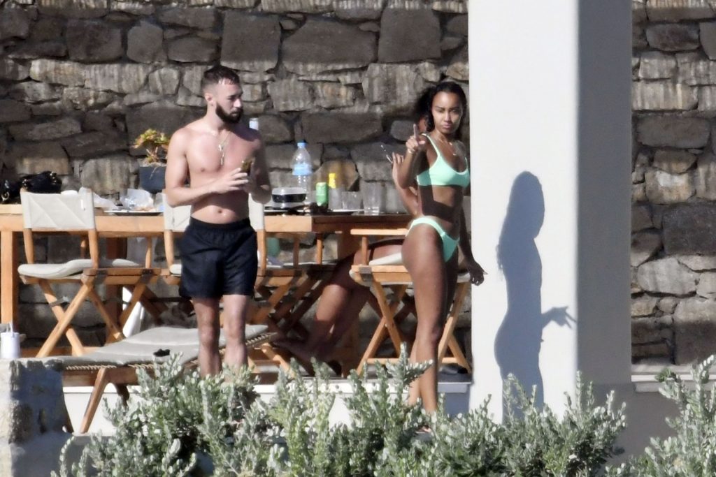 Leigh-Anne Pinnock and Her Sister Show Off Their Golden Tanned Beach Bodies in Mykonos (144 Photos)