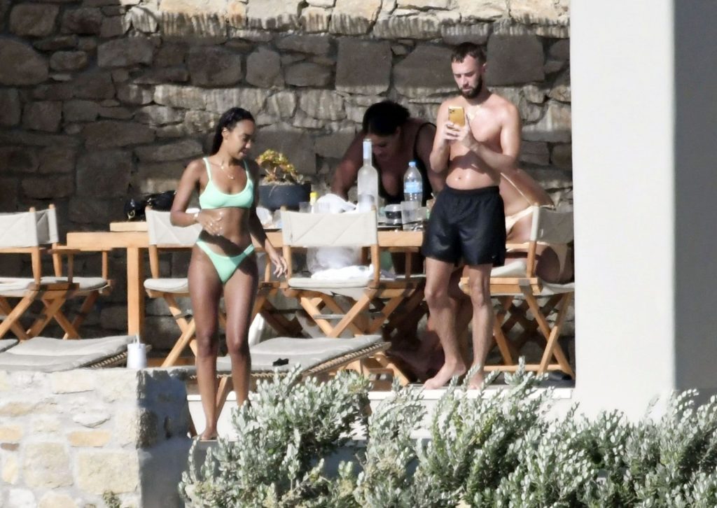 Leigh-Anne Pinnock and Her Sister Show Off Their Golden Tanned Beach Bodies in Mykonos (144 Photos)