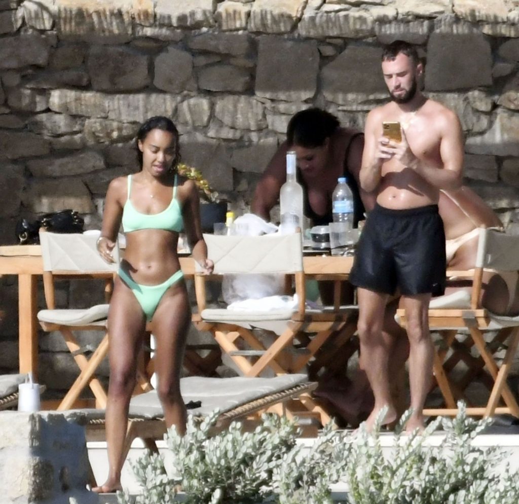 Leigh-Anne Pinnock and Her Sister Show Off Their Golden Tanned Beach Bodies in Mykonos (144 Photos)