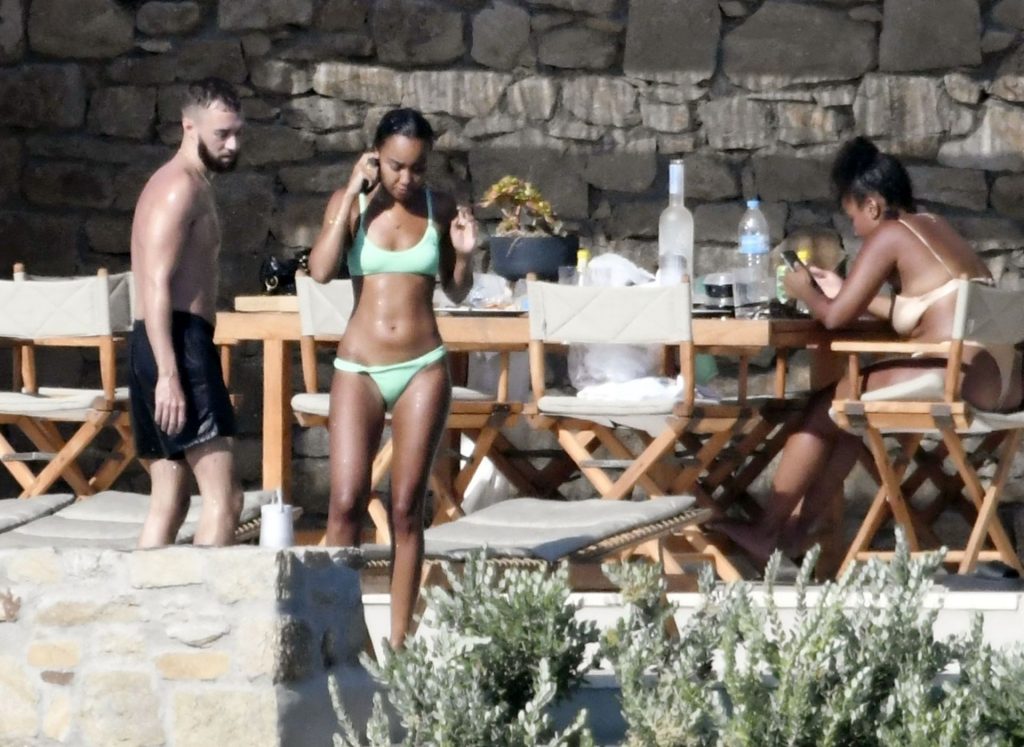 Leigh-Anne Pinnock and Her Sister Show Off Their Golden Tanned Beach Bodies in Mykonos (144 Photos)