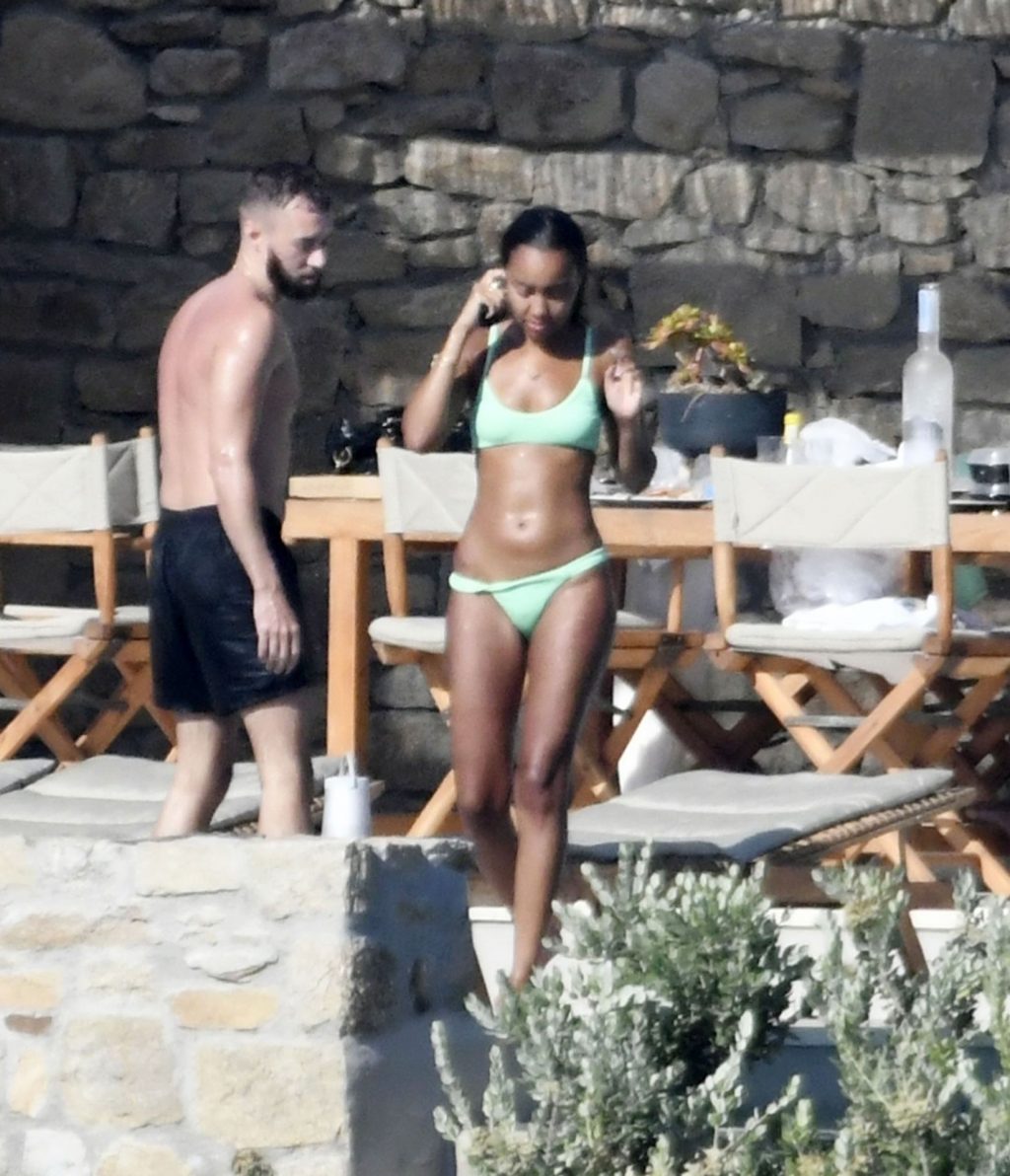 Leigh-Anne Pinnock and Her Sister Show Off Their Golden Tanned Beach Bodies in Mykonos (144 Photos)