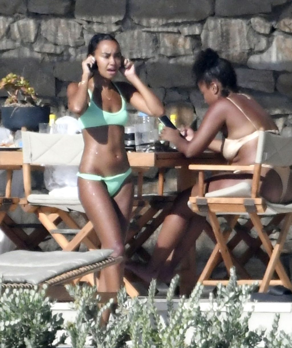 Leigh-Anne Pinnock and Her Sister Show Off Their Golden Tanned Beach Bodies in Mykonos (144 Photos)