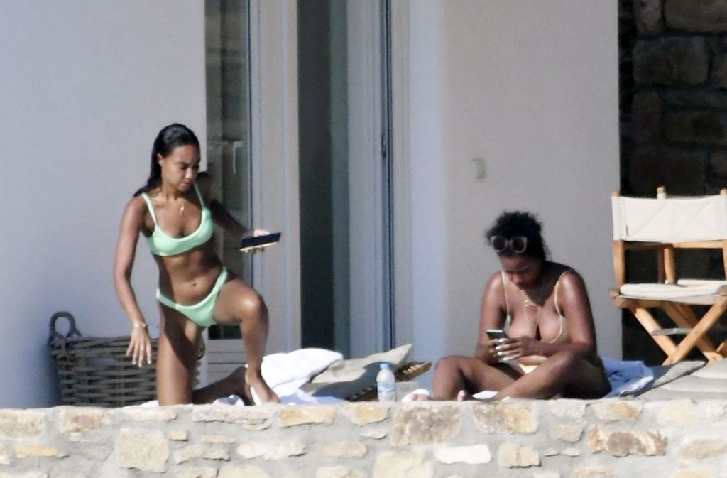 Leigh-Anne Pinnock and Her Sister Show Off Their Golden Tanned Beach Bodies in Mykonos (144 Photos)