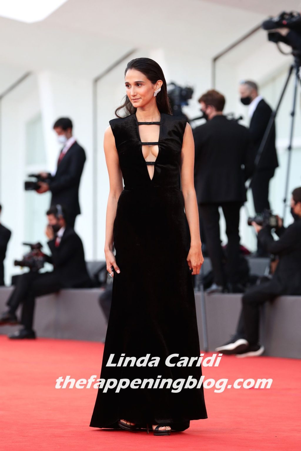 Linda Caridi Shows Off Her Cleavage at the 77th Venice Film Festival (74 Photos)