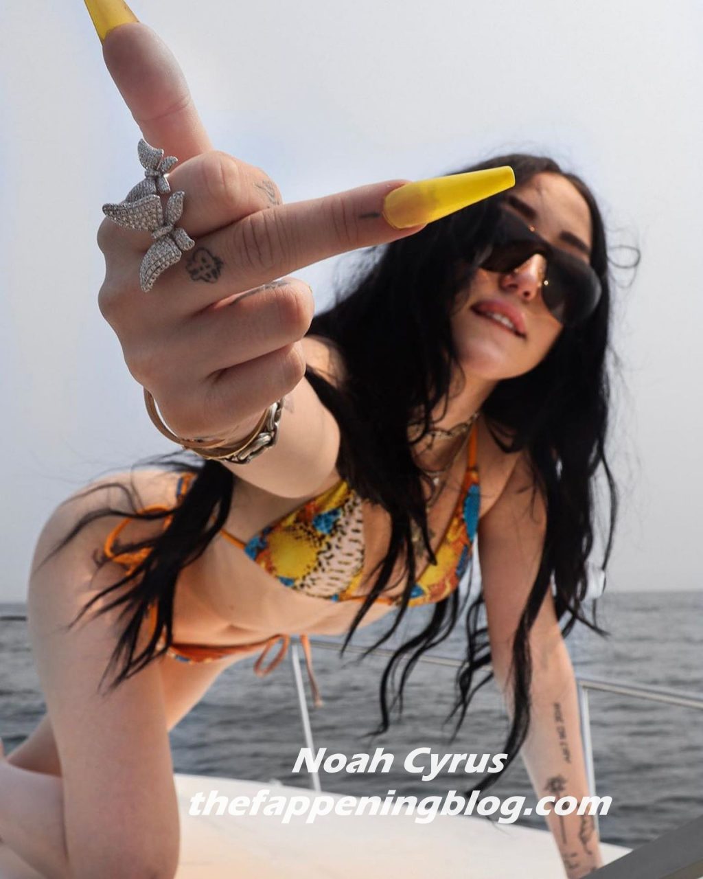 Noah Cyrus Sexy &amp; Topless (19 Photos + Video)