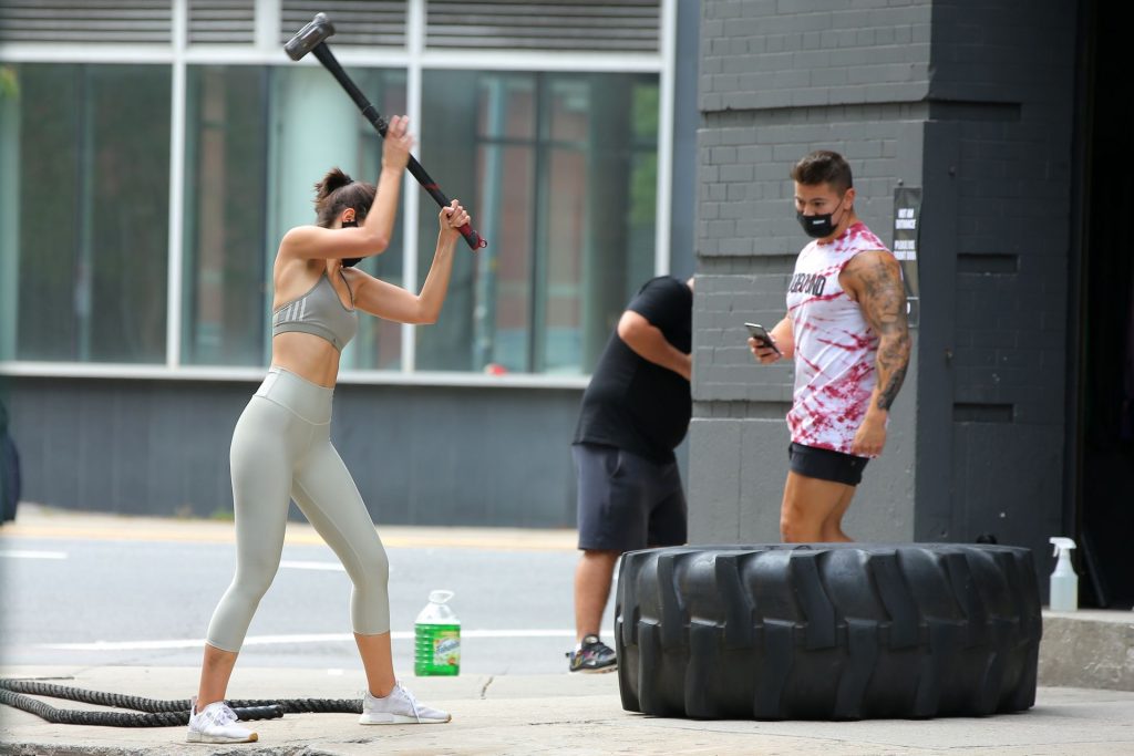 Paulina Vega Dieppa Shows Off Her Workout Chops at Dogpound Gym in NYC (17 Photos)