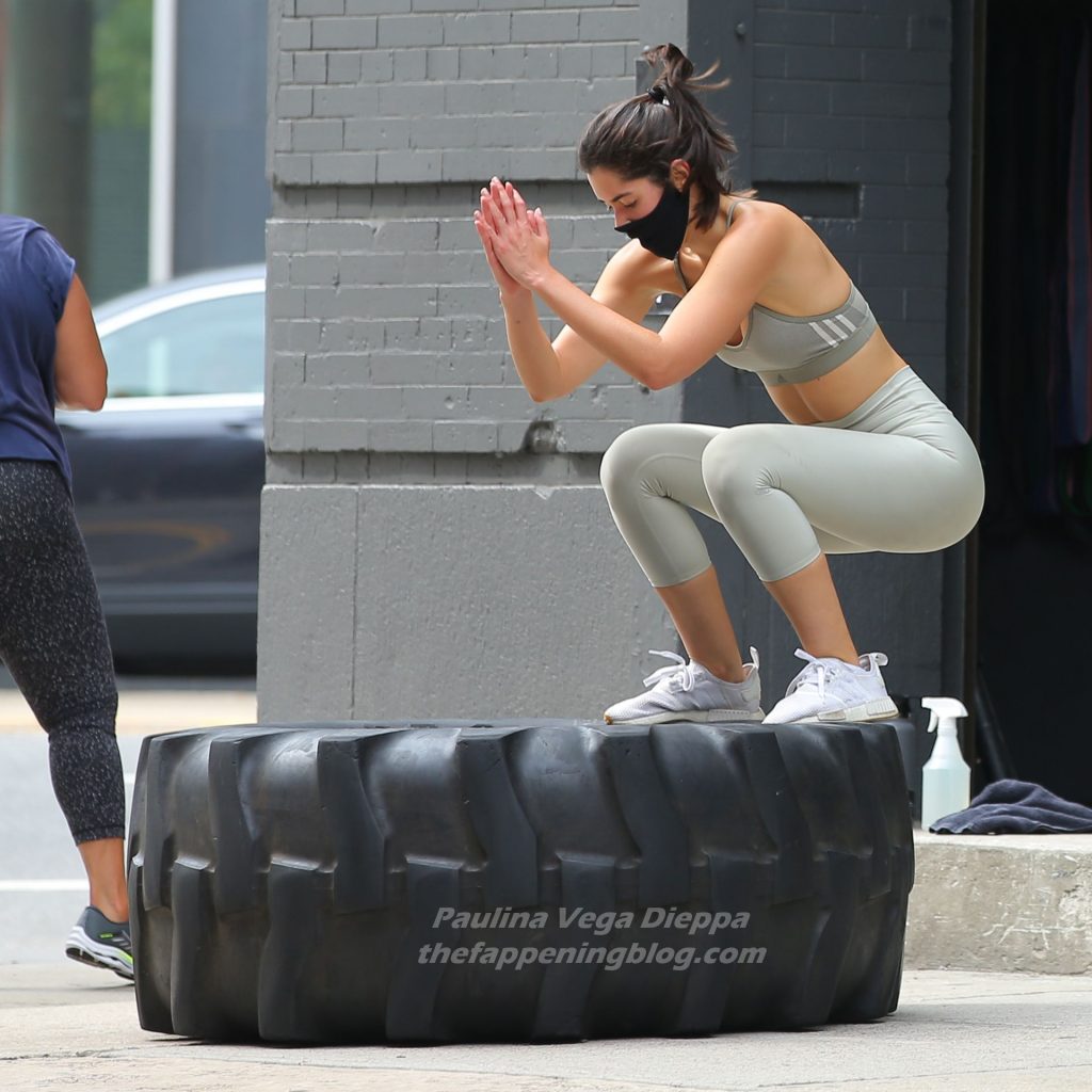 Paulina Vega Dieppa Shows Off Her Workout Chops at Dogpound Gym in NYC (17 Photos)