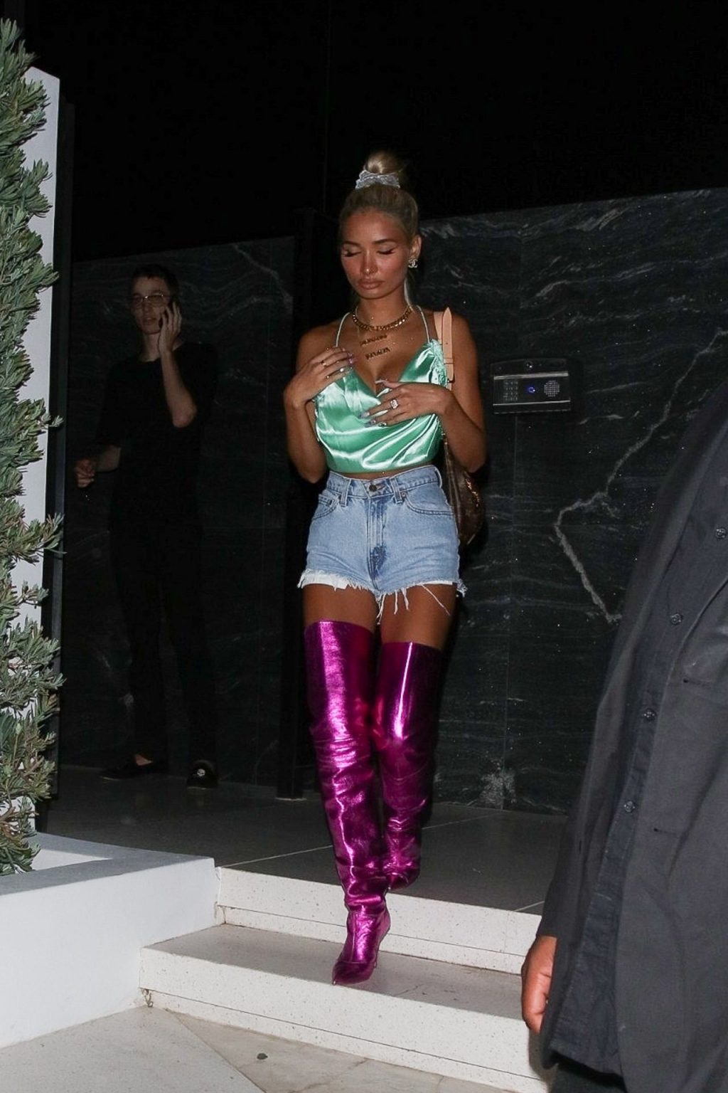 Leggy Pia Mia is Seen Leaving a Party in Hollywood Hills (18 Photos)