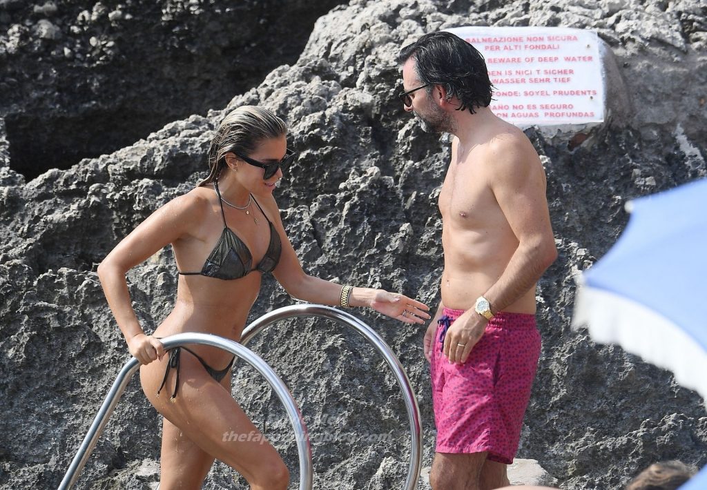 Sylvie Meis &amp; Niclas Castello are Spotted During Their Honeymoon Break in Capri (47 Photos)