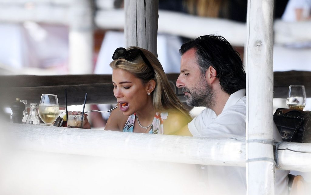 Sylvie Meis &amp; Niclas Castello are Spotted During Their Honeymoon Break in Capri (47 Photos)