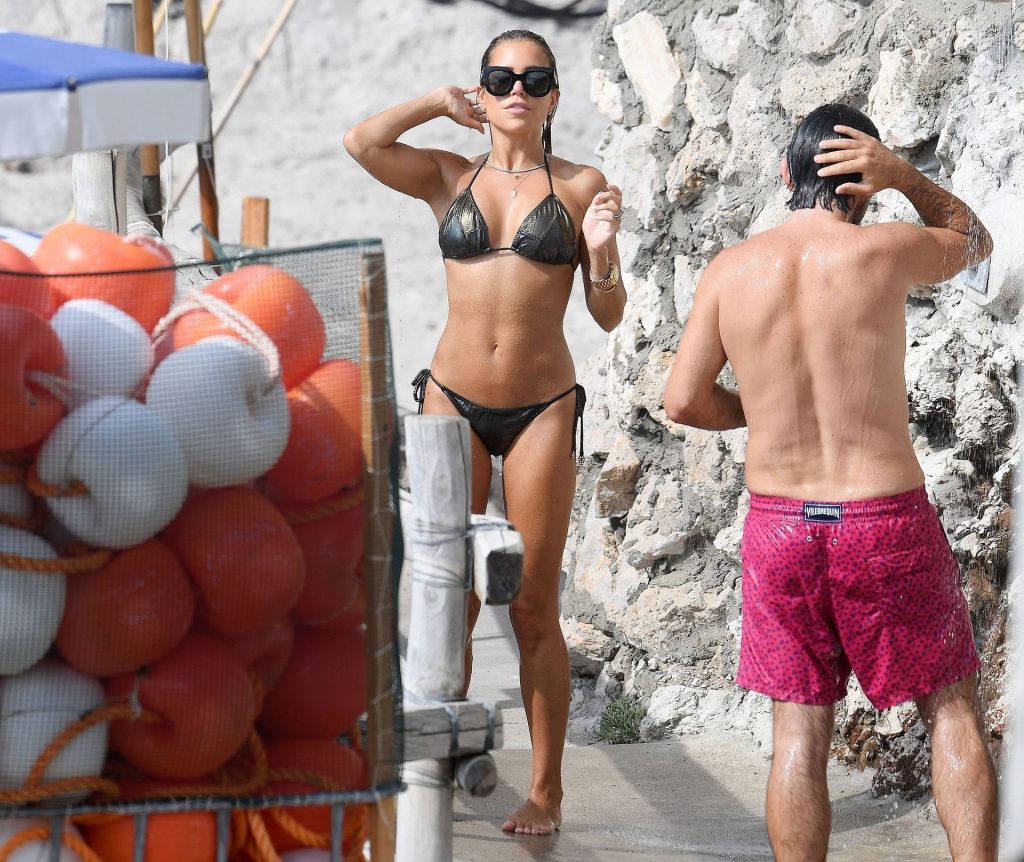 Sylvie Meis &amp; Niclas Castello are Spotted During Their Honeymoon Break in Capri (47 Photos)