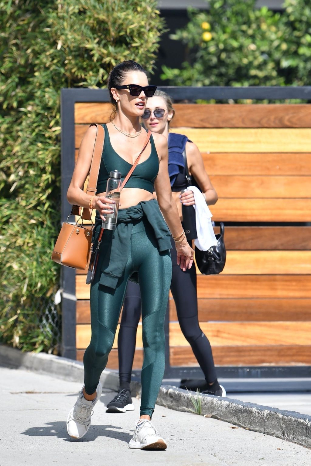 Alessandra Ambrosio Wraps Up Another Workout Session (71 Photos)