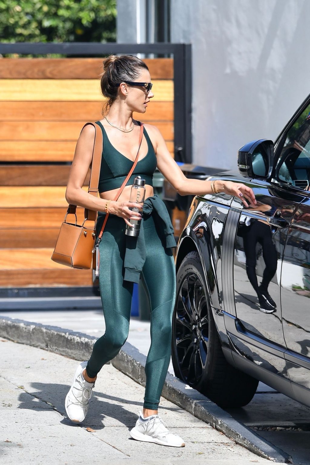 Alessandra Ambrosio Wraps Up Another Workout Session (71 Photos)