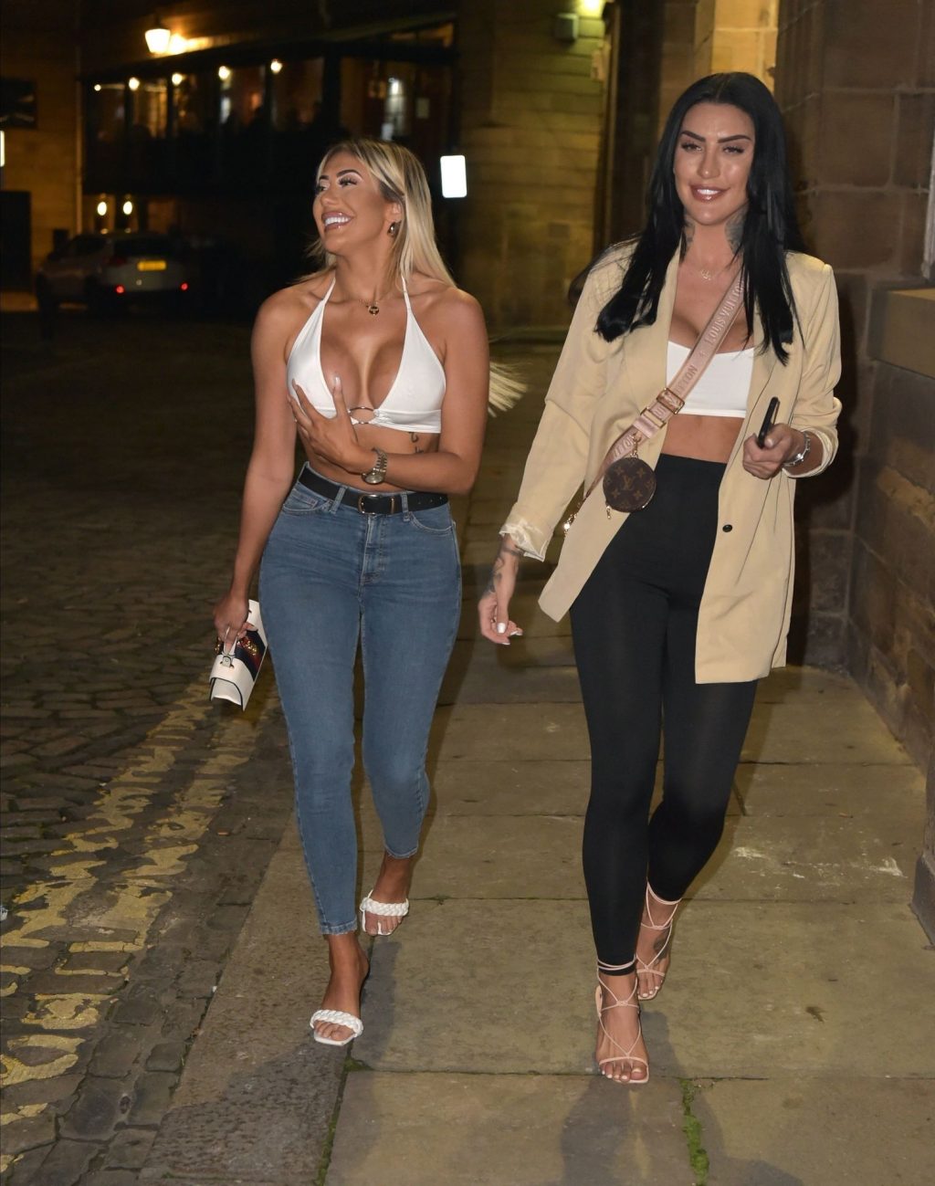 Chloe Ferry Hits the Toon as She Enjoys a Night Out with a Friend (34 Photos)