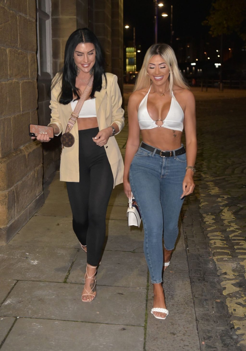 Chloe Ferry Hits the Toon as She Enjoys a Night Out with a Friend (34 Photos)