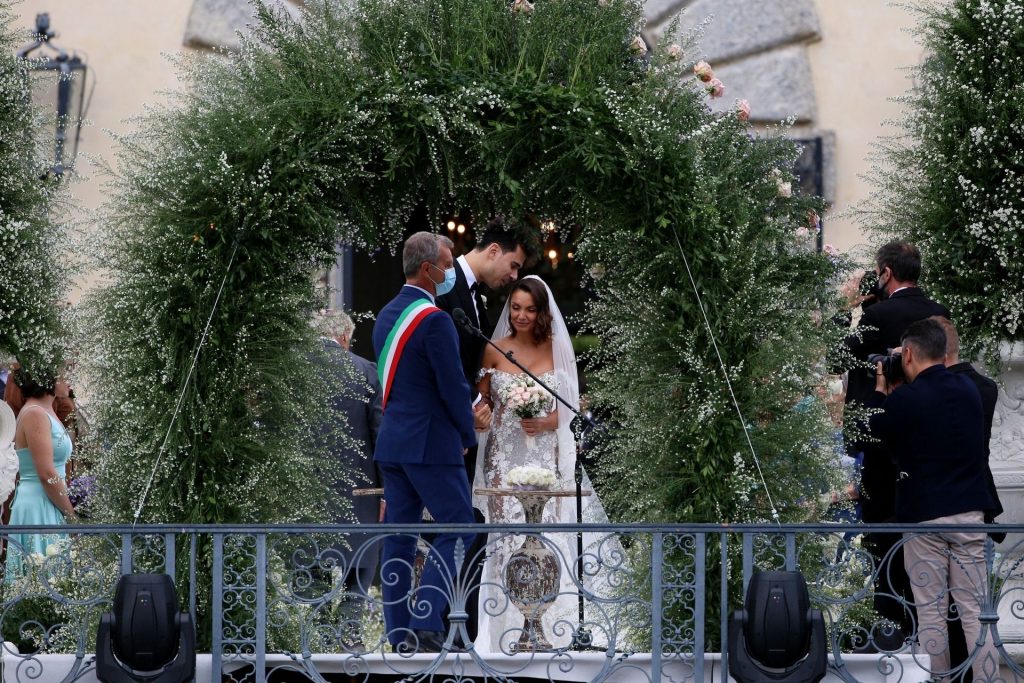 Afrojack and Elettra Lamborghini’s Wedding Day in Lago di Garda (25 Photos)