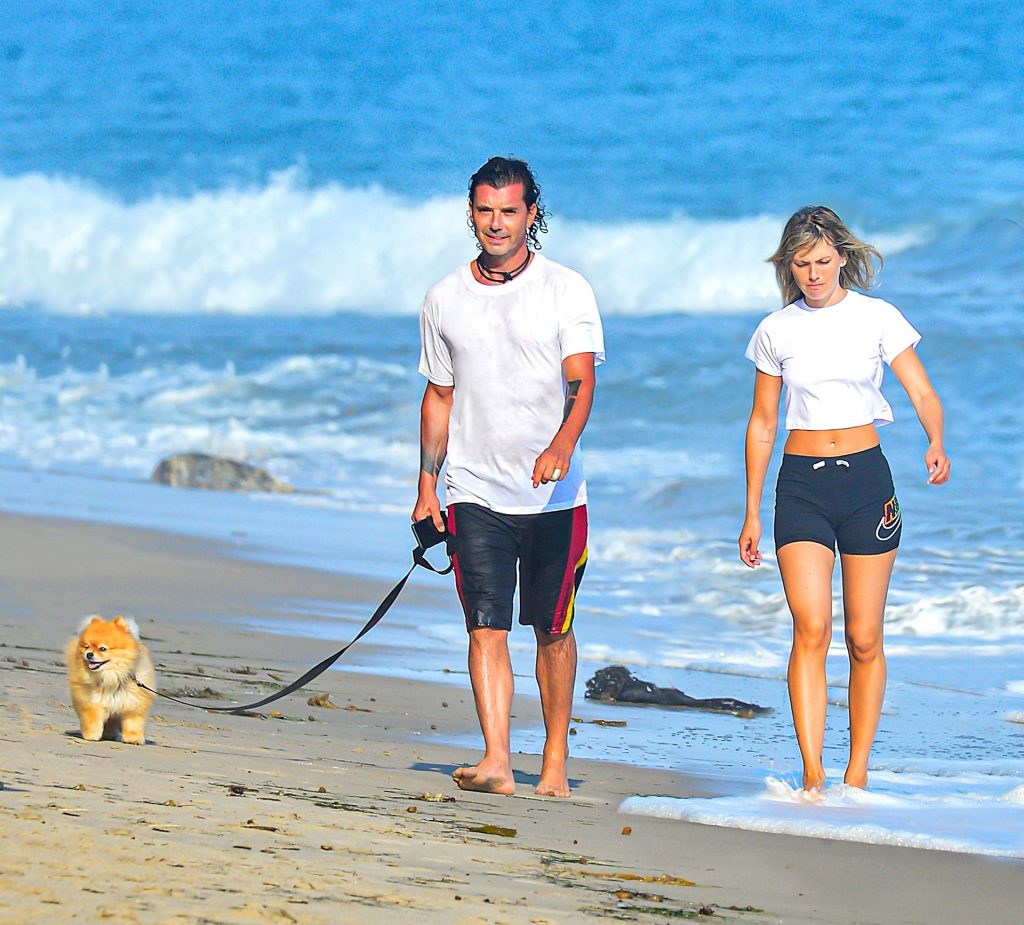 Gavin Rossdale Is Spotted with a Mystery Woman on the Beach in Malibu (31 Photos)