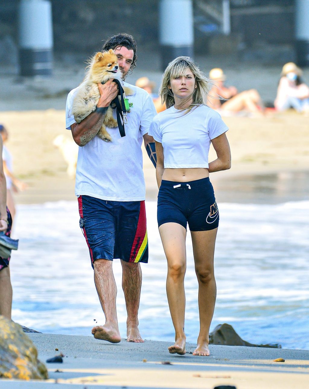 Gavin Rossdale Is Spotted with a Mystery Woman on the Beach in Malibu (31 Photos)