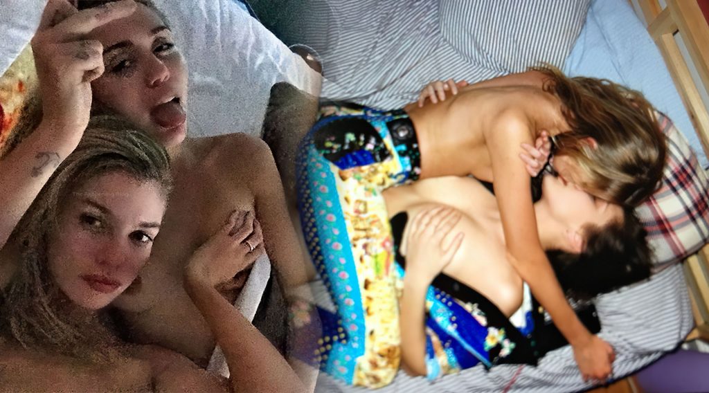Stella Maxwell, Bella Hadid &amp; Miley Cyrus Nude Leaked The Fappening (2 Photos)