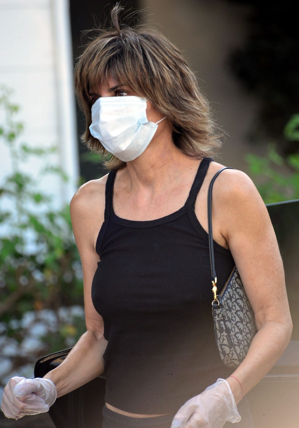 Braless Lisa Rinna Picks Up Her Dry Cleaning in Beverly Hills (19 Photos)