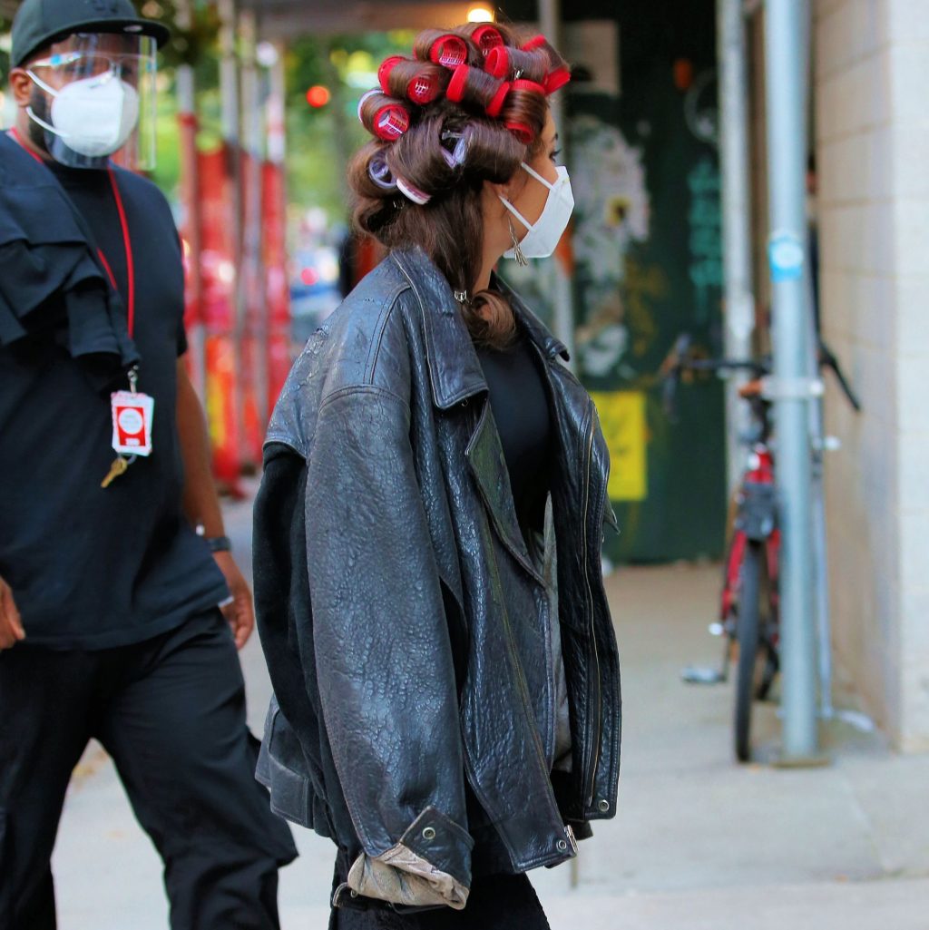 Vanessa Hudgens Walks To The Set Of ‘Tik Tik Boom’ In East Village In NYC (24 Photos)
