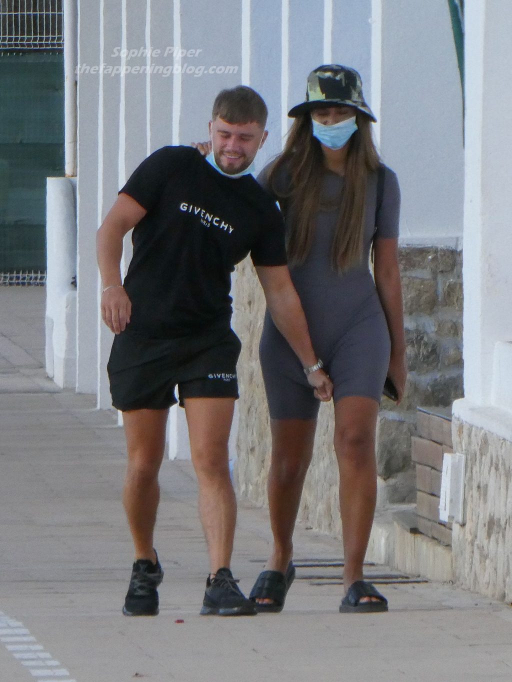 Sophie Piper is Pictured Hand in Hand with a Man in Ibiza (44 Photos)