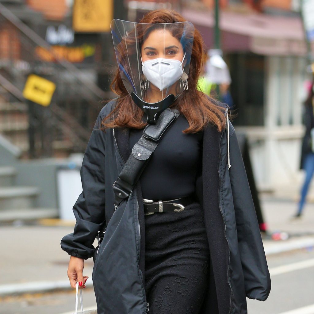 Vanessa Hudgens Walks To The Set Of ‘Tik Tik Boom’ In East Village In NYC (24 Photos)