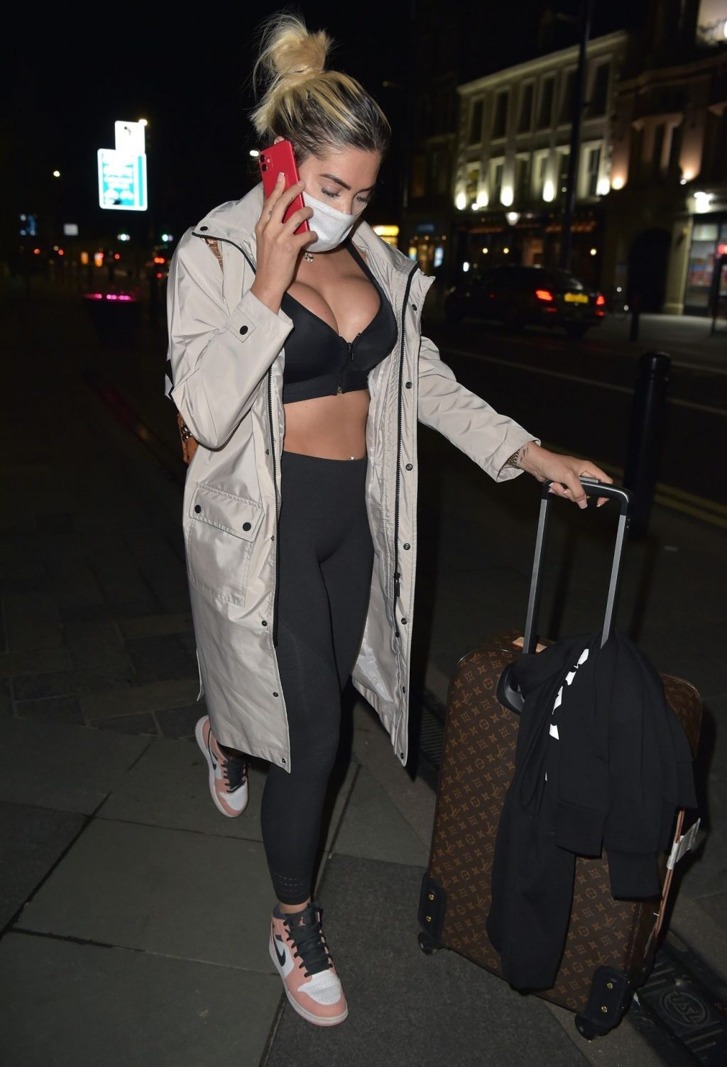 Chloe Ferry is Pictured Arriving Back in the UK after Breast Reduction Surgery (42 Photos)