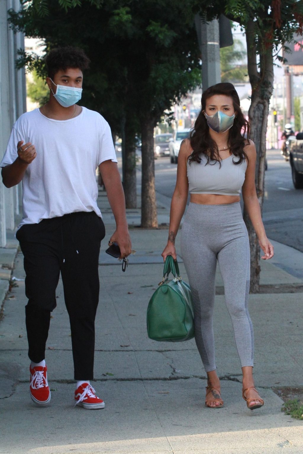 Jeannie Mai &amp; Brandon Armstrong Step Out of the DWTS Studio (47 Photos)