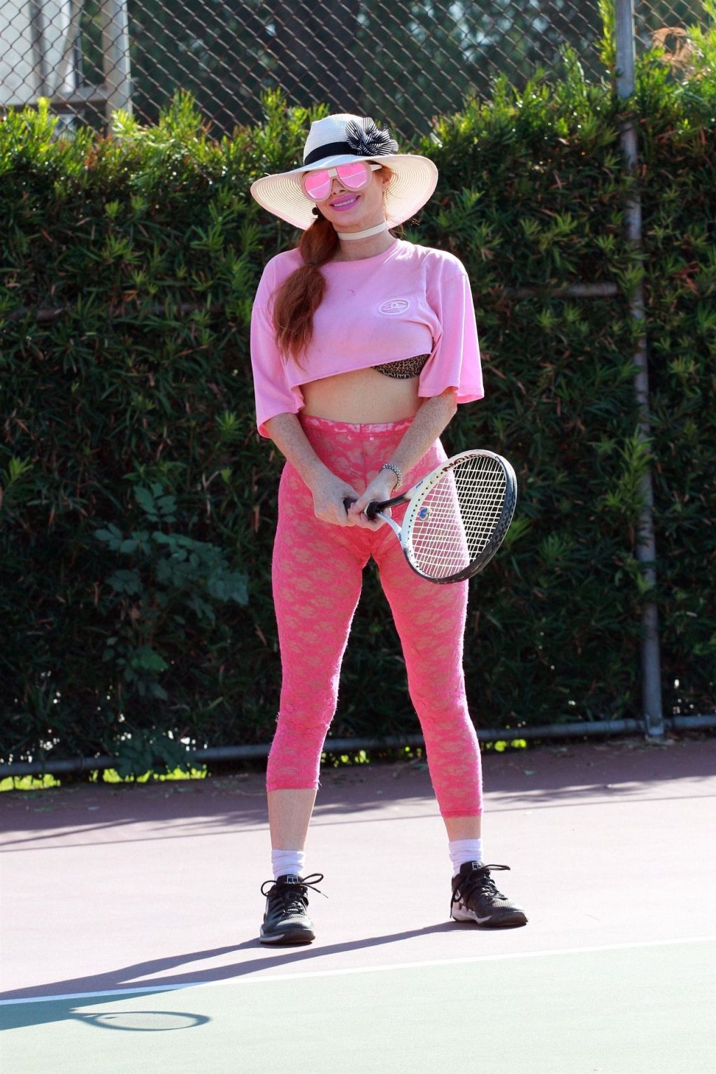 Phoebe Price Practices Her Tennis Skills (28 Photos)