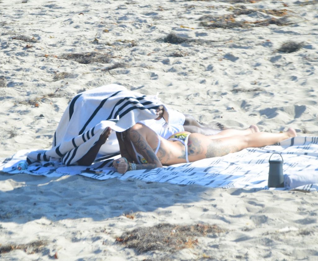 Tina Louise is Seen with Sean Combs During a Romantic Beach Outing in Malibu (94 Photos)