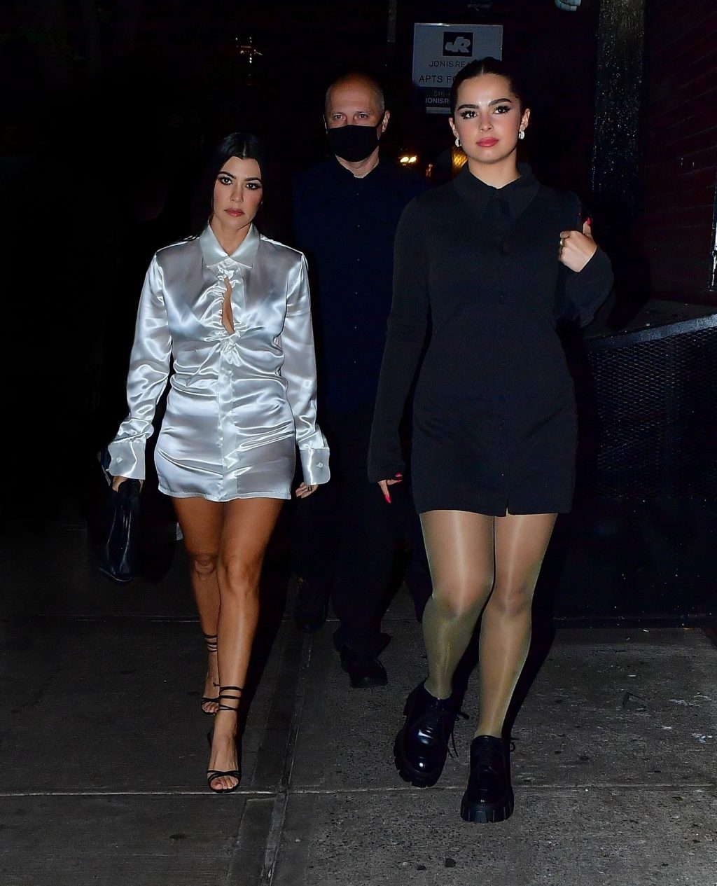 Leggy Kourtney Kardashian &amp; Addison Rae Step Out for Dinner (39 Photos)