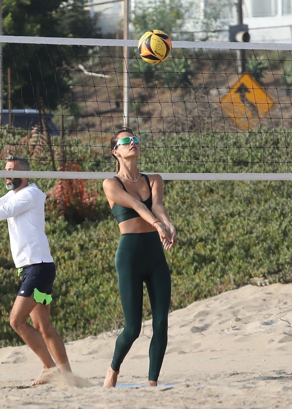 Alessandra Ambrosio Flaunts Her Perfect Body During a Volleyball Class (65 Photos)