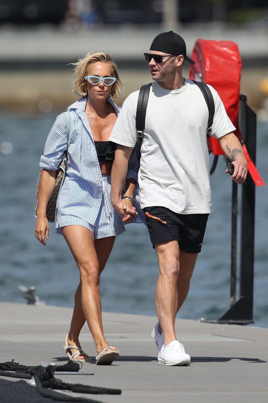 Michael Clarke &amp; Pip Edwards Appeared to be All Smiles while Boating Around Sydney (50 Photos)