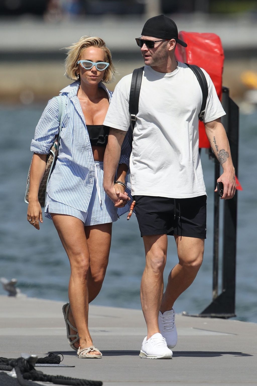 Michael Clarke &amp; Pip Edwards Appeared to be All Smiles while Boating Around Sydney (50 Photos)