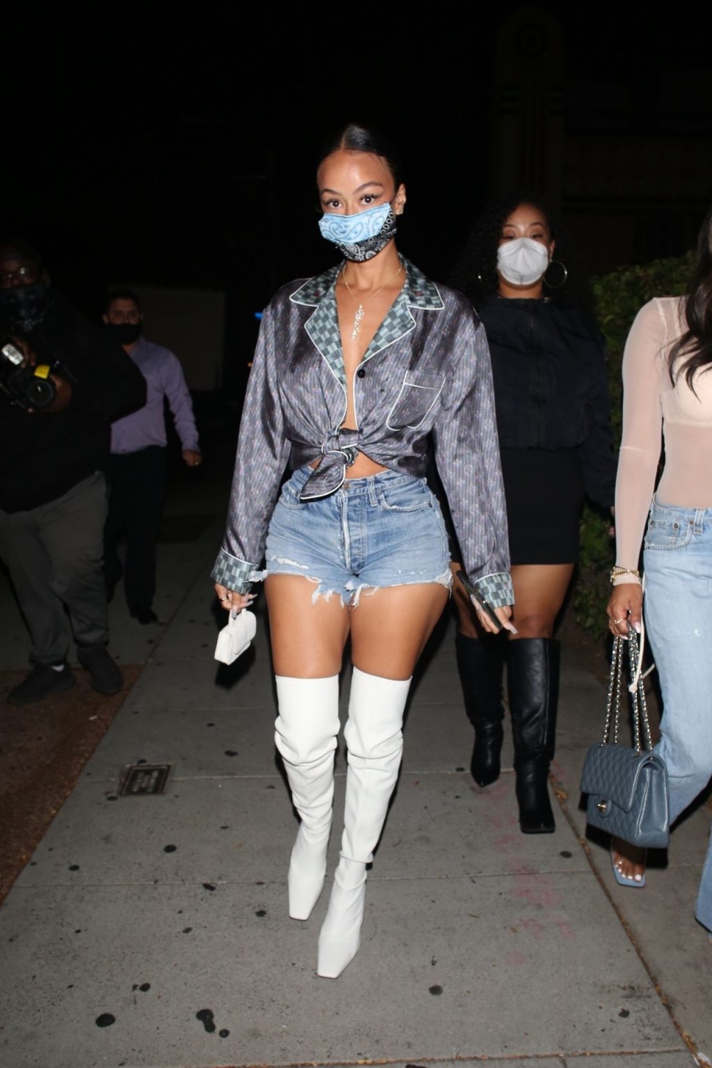 Draya Michele is Spotted Arriving to the LA Lakers Championship Celebration (29 Photos)
