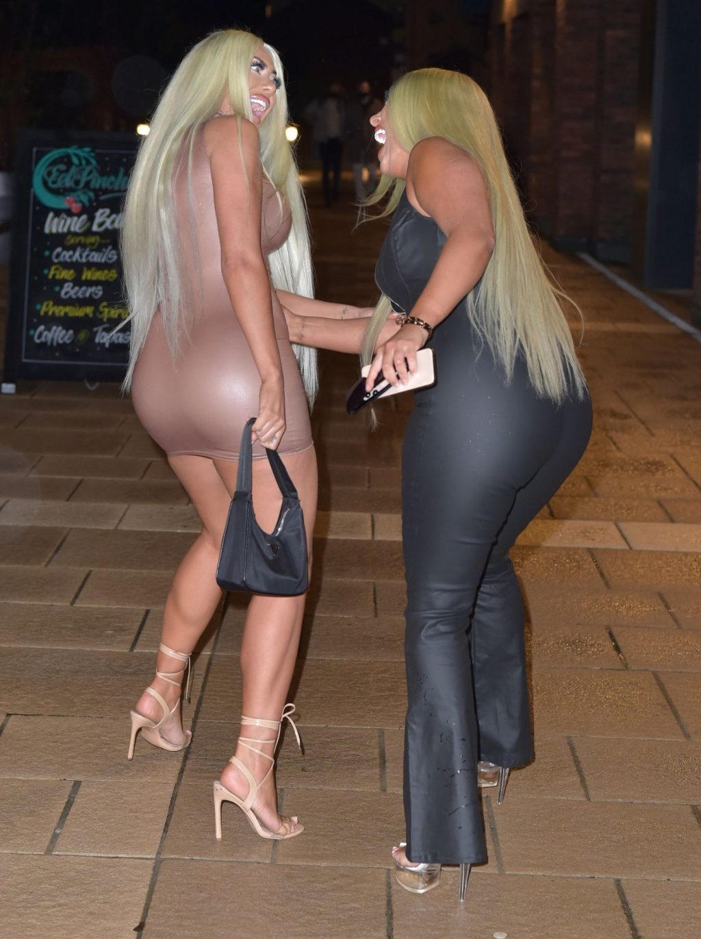 Chloe Ferry Shows Off New Blonde Wig as She is Seen Out with Bethan Kershaw (43 Photos)