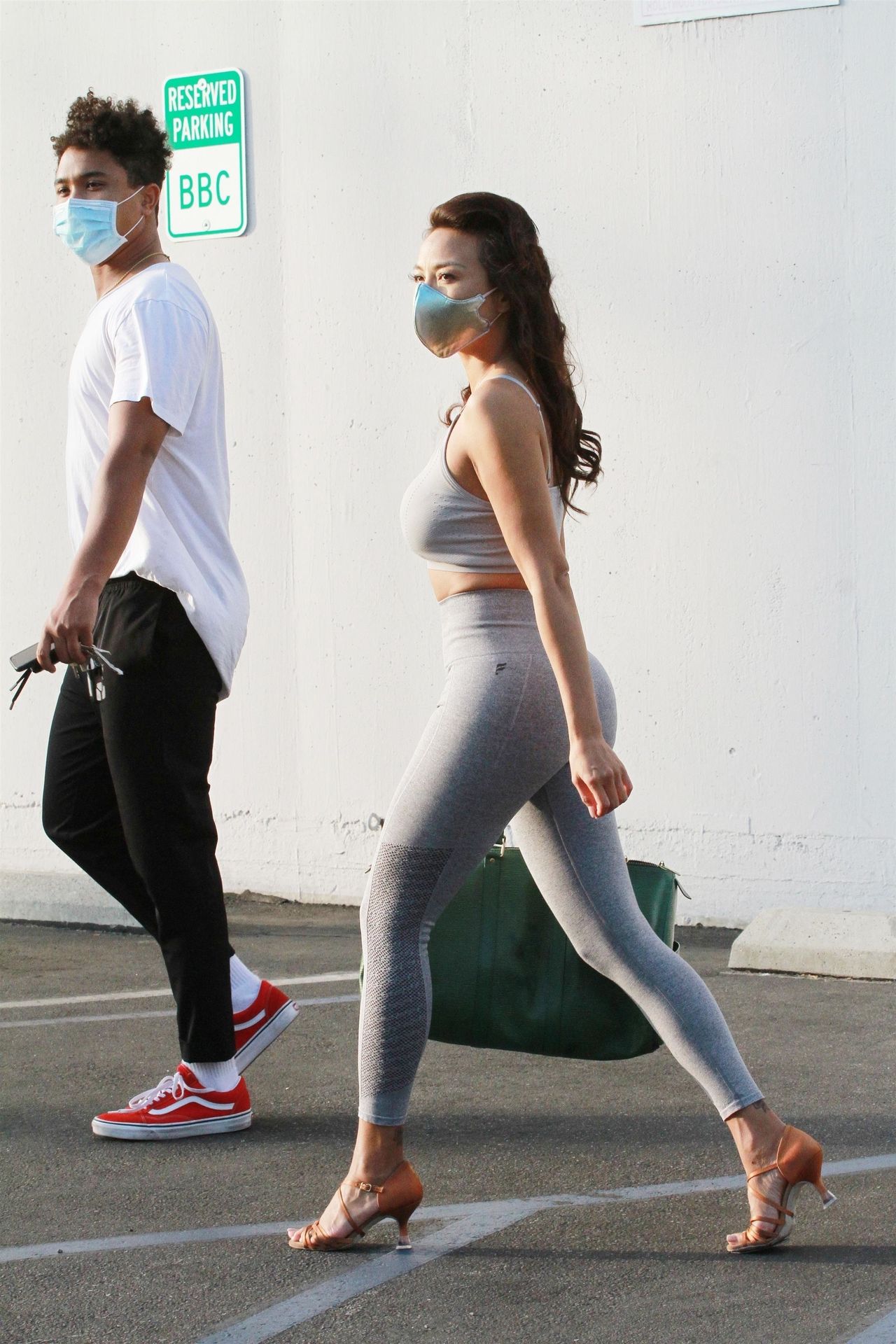 Jeannie Mai & Brandon Armstrong Step Out of the DWTS Studio (47 Photos)...